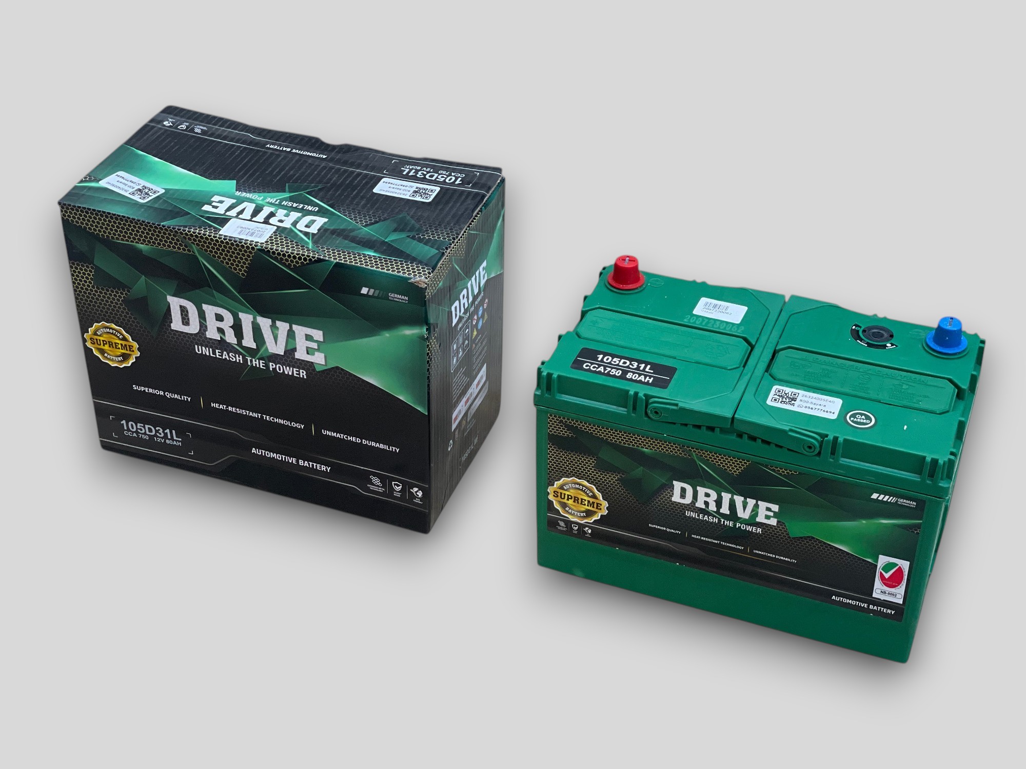 DRIVE 105D31L JIS 80 AH thumbnail 2