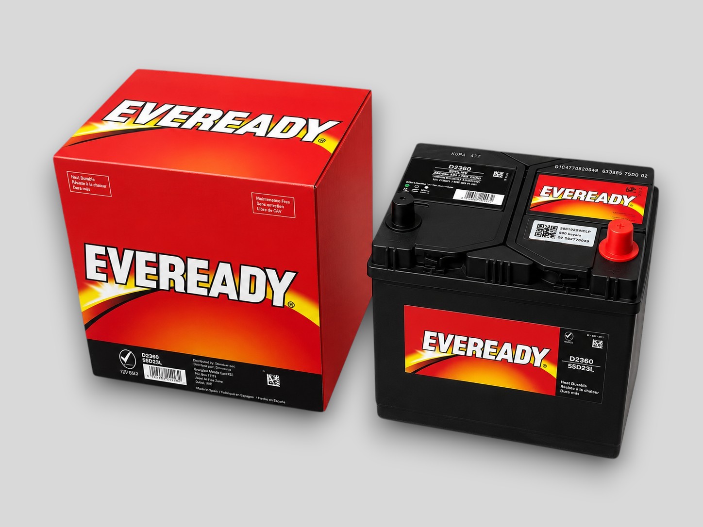 EVEREADY JIS 60 AH thumbnail 3